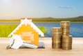 Sale and rental properties loans Royalty Free Stock Photo