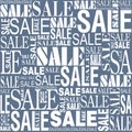 Sale seamless vector background