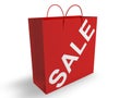 Sale Shopping Bag Royalty Free Stock Photo