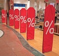 Sale in a shopping mall