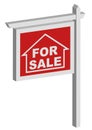 For sale sign Royalty Free Stock Photo