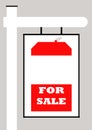 For sale sign