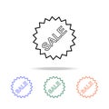 sale sale sign icon. Elements of simple web icon in multi color. Premium quality graphic design icon. Simple icon for websites, Royalty Free Stock Photo