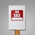 For sale sign Royalty Free Stock Photo