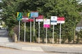 For sale signs on display as prices and sales the housing market pick up, London, England, July