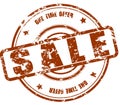 Sale stamp