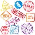Sale stamps