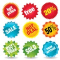 Sale stickers