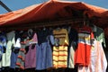 Sale of t-shirts with the image of US President Barack Obama on the market Somali town
