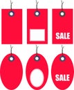 Sale tags Royalty Free Stock Photo