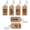 Sale Tags Design Royalty Free Stock Photo