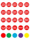 Sale Tags EPS Royalty Free Stock Photo