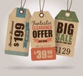 Sale Tags Royalty Free Stock Photo