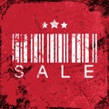 Sale vintage abstract grunge red background Royalty Free Stock Photo