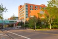 Salem Hospital in golden hour