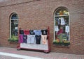 Salem, MA, 1st July: Souvenirs Stand downtown of Salem in Essex county Massachusettes state of USA Royalty Free Stock Photo