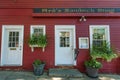 Salem Massachusetts Sandwich Shop Royalty Free Stock Photo