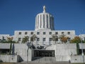 Oregon state capitol building exterior south side, Salem