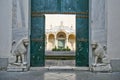 The old town of Salerno, Iyaly. Royalty Free Stock Photo