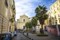 Piazza Abate Conforti and La Chiesa dellÃ¢â¬â¢Addolorata in Salerno, Italy