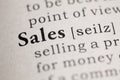 Sales Royalty Free Stock Photo
