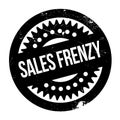 Sales Frenzy rubber stamp