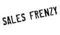 Sales Frenzy rubber stamp