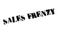 Sales Frenzy rubber stamp