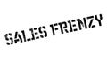 Sales Frenzy rubber stamp Royalty Free Stock Photo