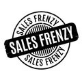 Sales Frenzy rubber stamp Royalty Free Stock Photo