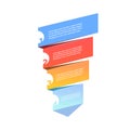 Sales funnel with steps stages business infographic. purchase diagram concept over white background copy space flat