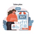 Sales Plan Strategy. A strategic approach to enhancing online shopping.