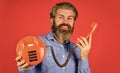 Sales script. Answering machine. Lead generation specialist. Bearded man phone conversation. Retro phone. Outdated