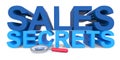 Sales secrets on white