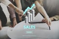 Sales Sell Selling Commerce Costs Profit Retail Concept