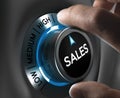 Sales Strategy Concept Image