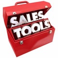 Sales Tools Selling Resources Toolbox Words