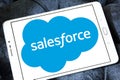 Salesforce company logo Royalty Free Stock Photo
