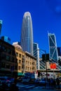 Salesforce tower san francisco with surrounding towers