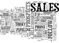 A Salesperson S Guide To Direct Mail Follow Up Word Cloud Royalty Free Stock Photo