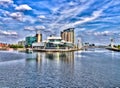 Salford Quays Summer Royalty Free Stock Photo