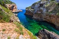 SAlgar beach Cala Rafalet in Menorca at Balearic Islands