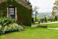 Salignac Eyvigues France - october 7 2023 : the Eyrignac manor gardens