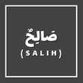 Salih Saleh Methusaleh, Prophet or Messenger in Islam with Arabic Name