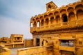 Salim Singh ki Haveli, historical architecture in Jaisalmer, India