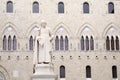 Salimbeni square, Siena, Tuscany Italy Royalty Free Stock Photo