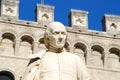 Salimbeni Square, statue, historic site, landmark, monument Royalty Free Stock Photo