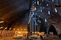 Salina lights in an underground salt mine