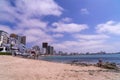 Salinas Beach, Santa Elena, Ecuador Royalty Free Stock Photo