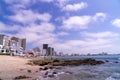 Salinas Beach, Santa Elena, Ecuador Royalty Free Stock Photo